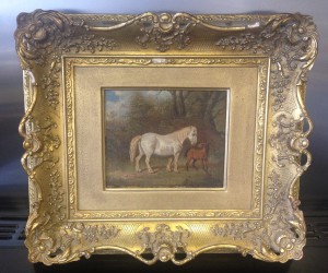 House Clearance Worthing Finds Oil Painting
